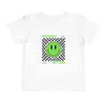 “Different, Not Less.” Black/Green Toddler Tee