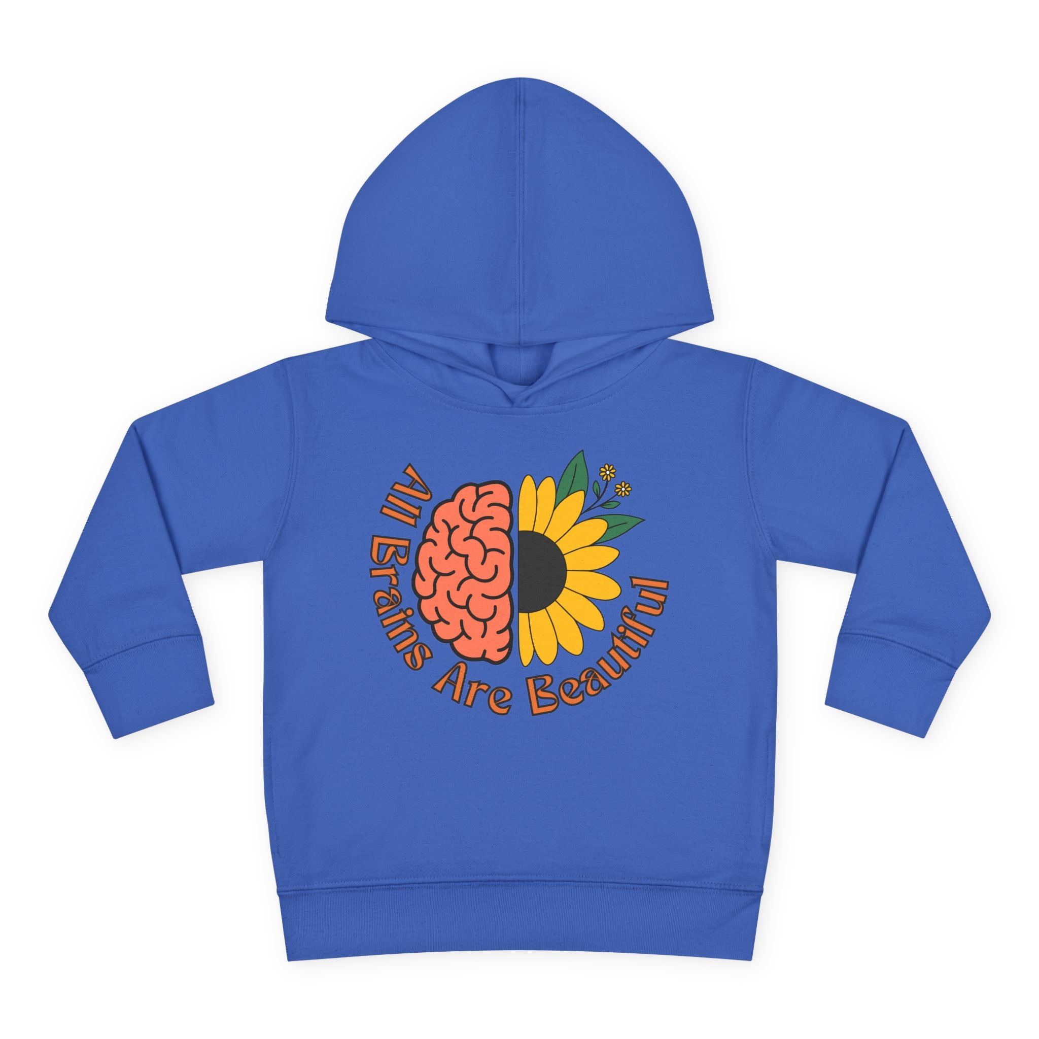 “All Brains Are Beautiful” Toddler Hoodie