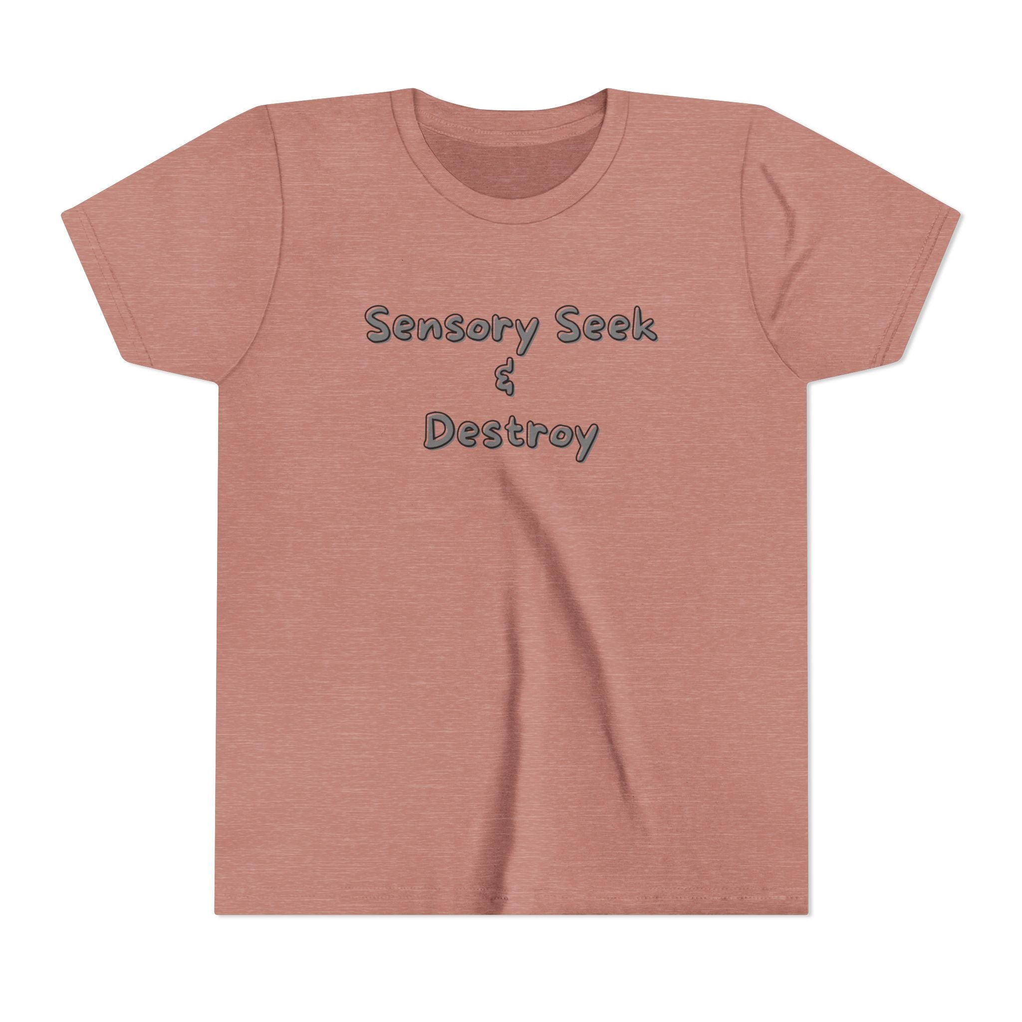 “Sensory Seek & Destroy” Youth Tee