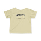 "Ability Over Disability" Infant Tee