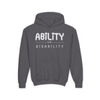 “Ability Over Disability” Youth Hoodie