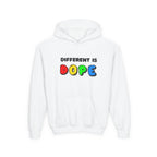 “Different Is Dope” Youth Hoodie