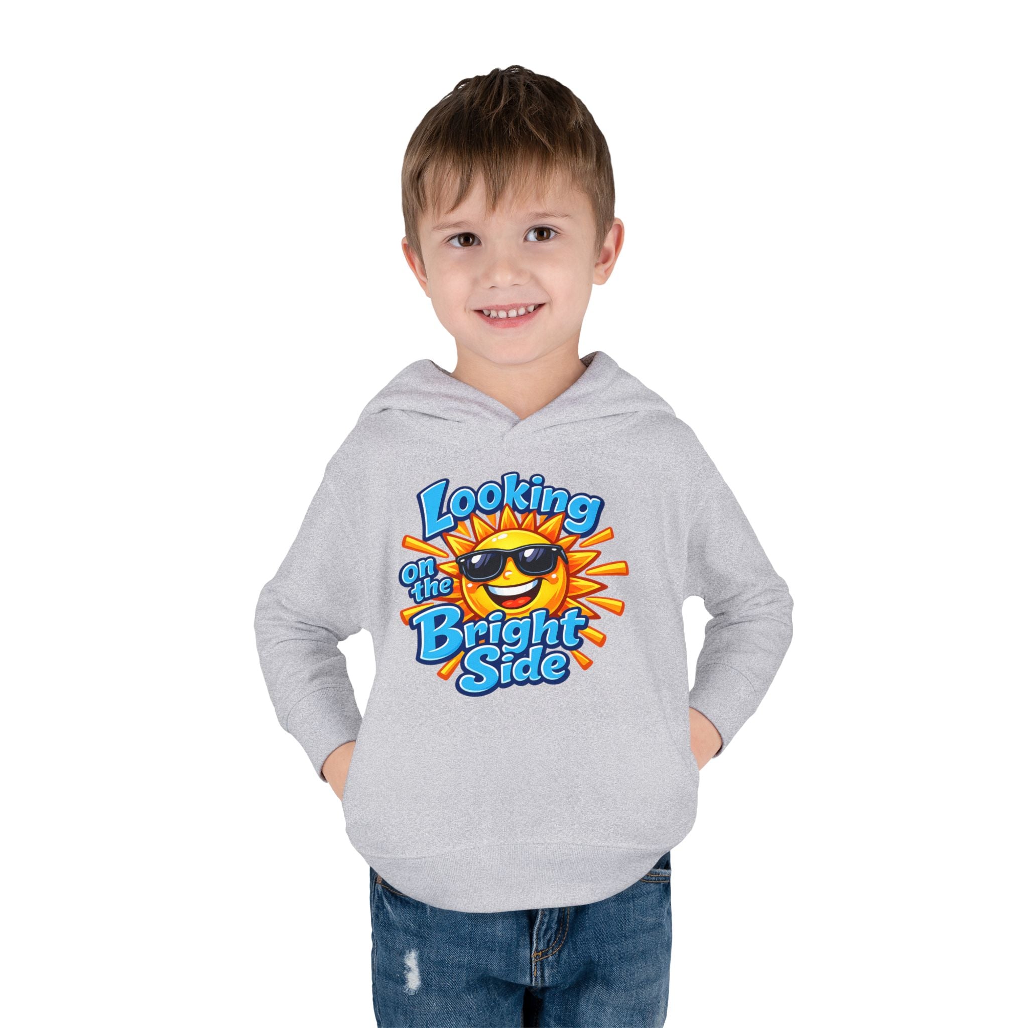 "Looking On The Bright Side" Toddler Hoodie