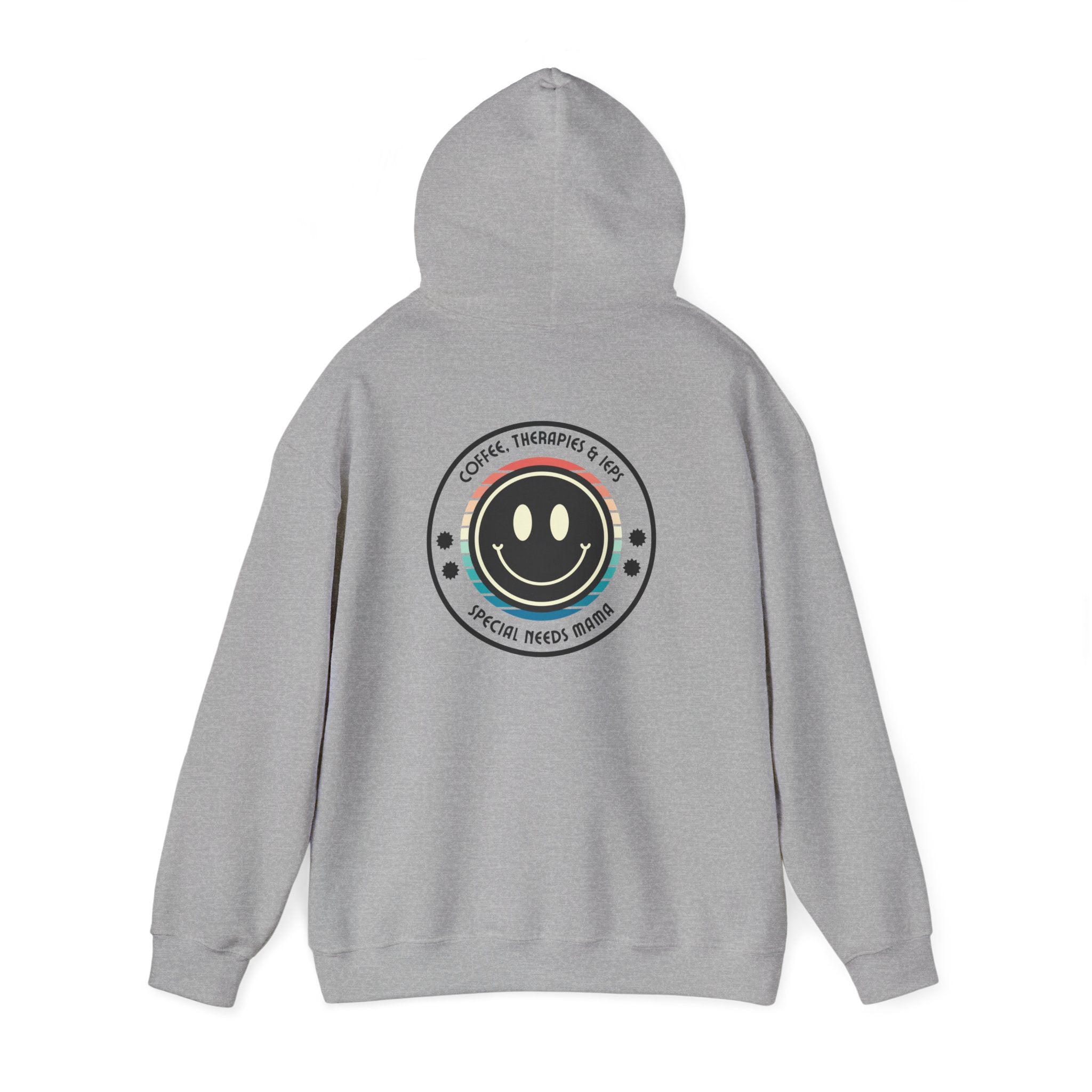 “Coffee, Therapy & IEPs, Special Needs Mama” Women’s Hoodie