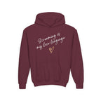 “Screaming Is My Love Language” Youth Hoodie