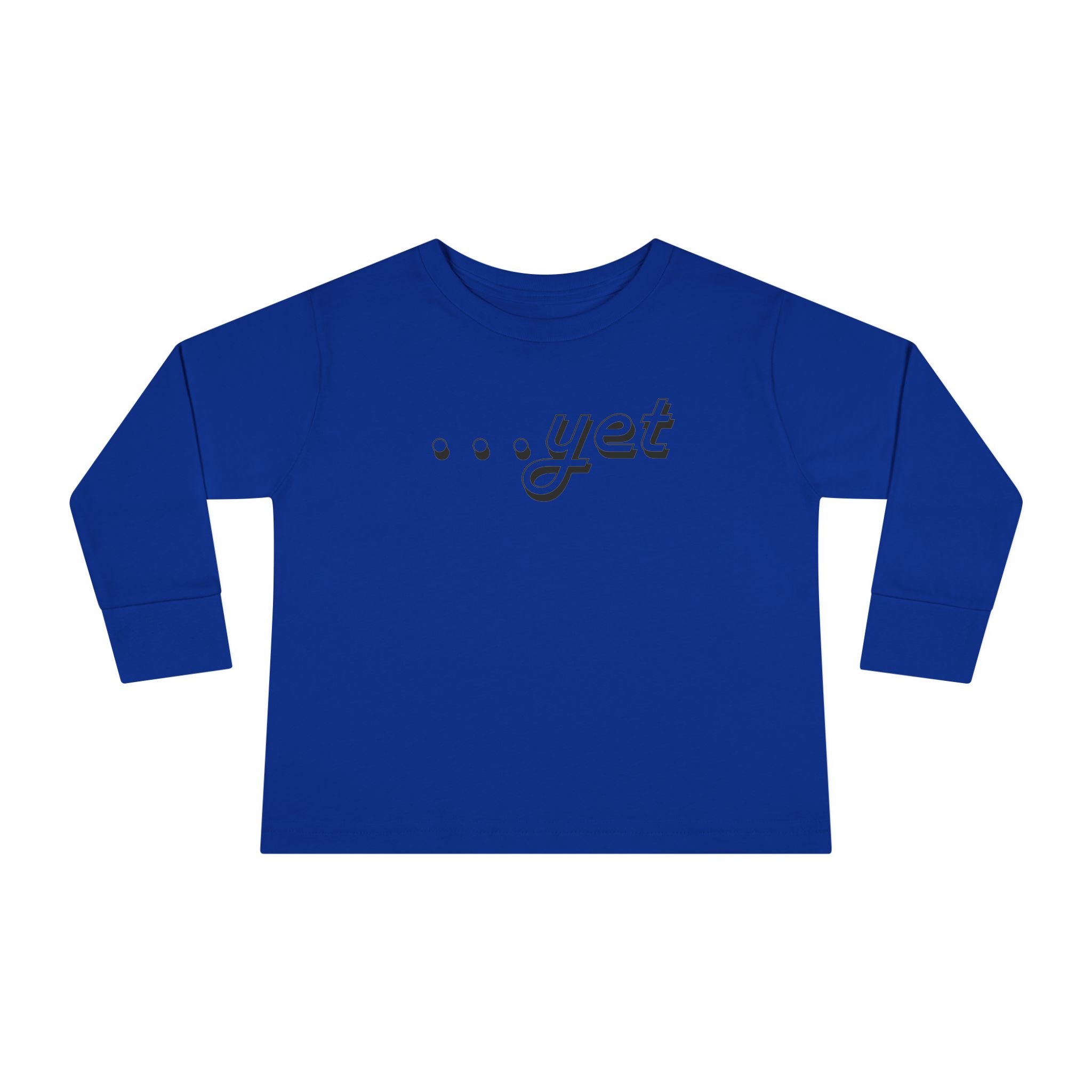 "The Power Of ...Yet" Toddler Long Sleeve