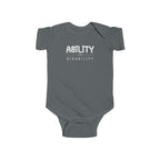 “Ability Over Disability” Infant Short Sleeve Onesie