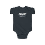 “Ability Over Disability” Infant Short Sleeve Onesie