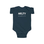 “Ability Over Disability” Infant Short Sleeve Onesie