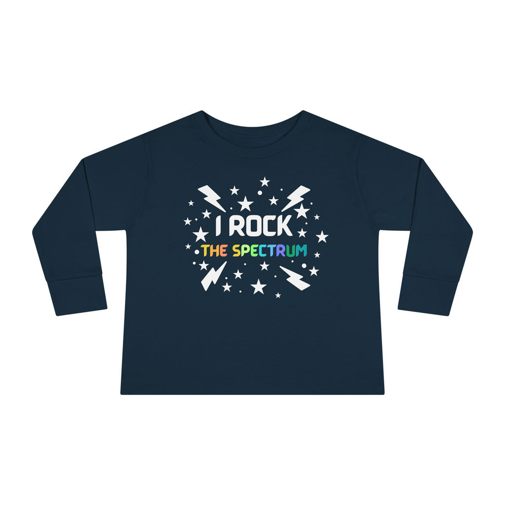 “I Rock The Spectrum” Toddler Long Sleeve