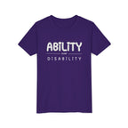 “Ability Over Disability” Youth Tee