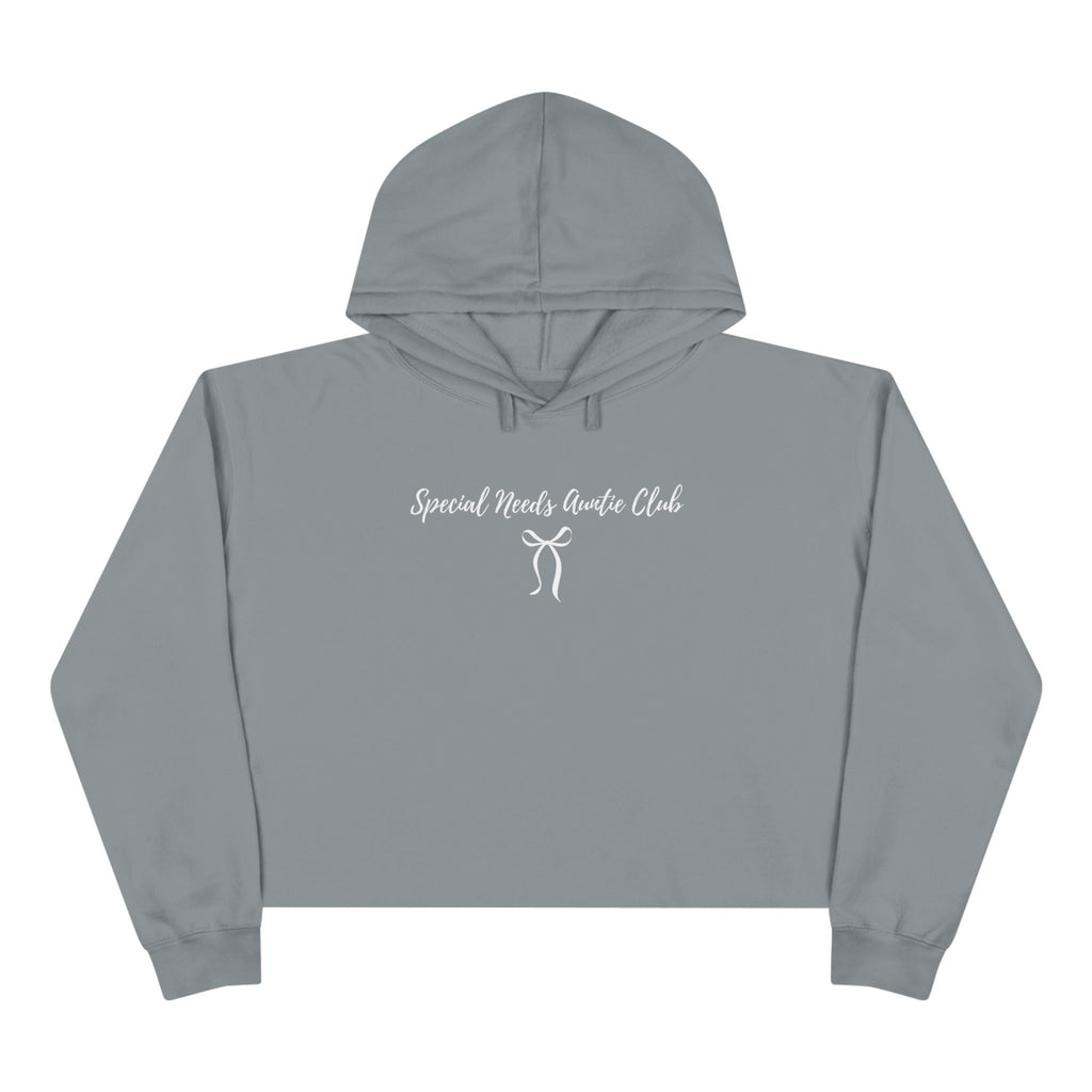 "Special Needs Auntie Club" Women’s Cropped Hoodie