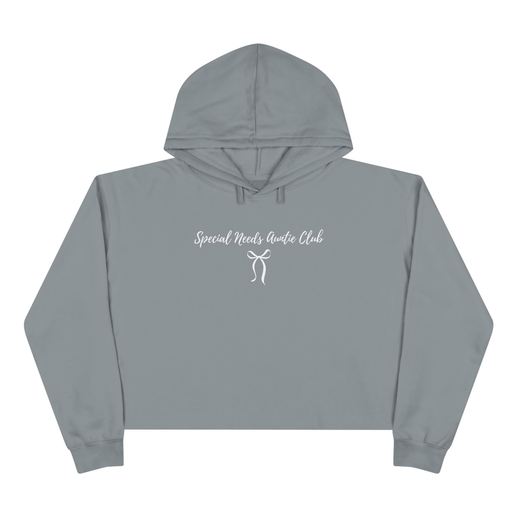 "Special Needs Auntie Club" Women’s Cropped Hoodie