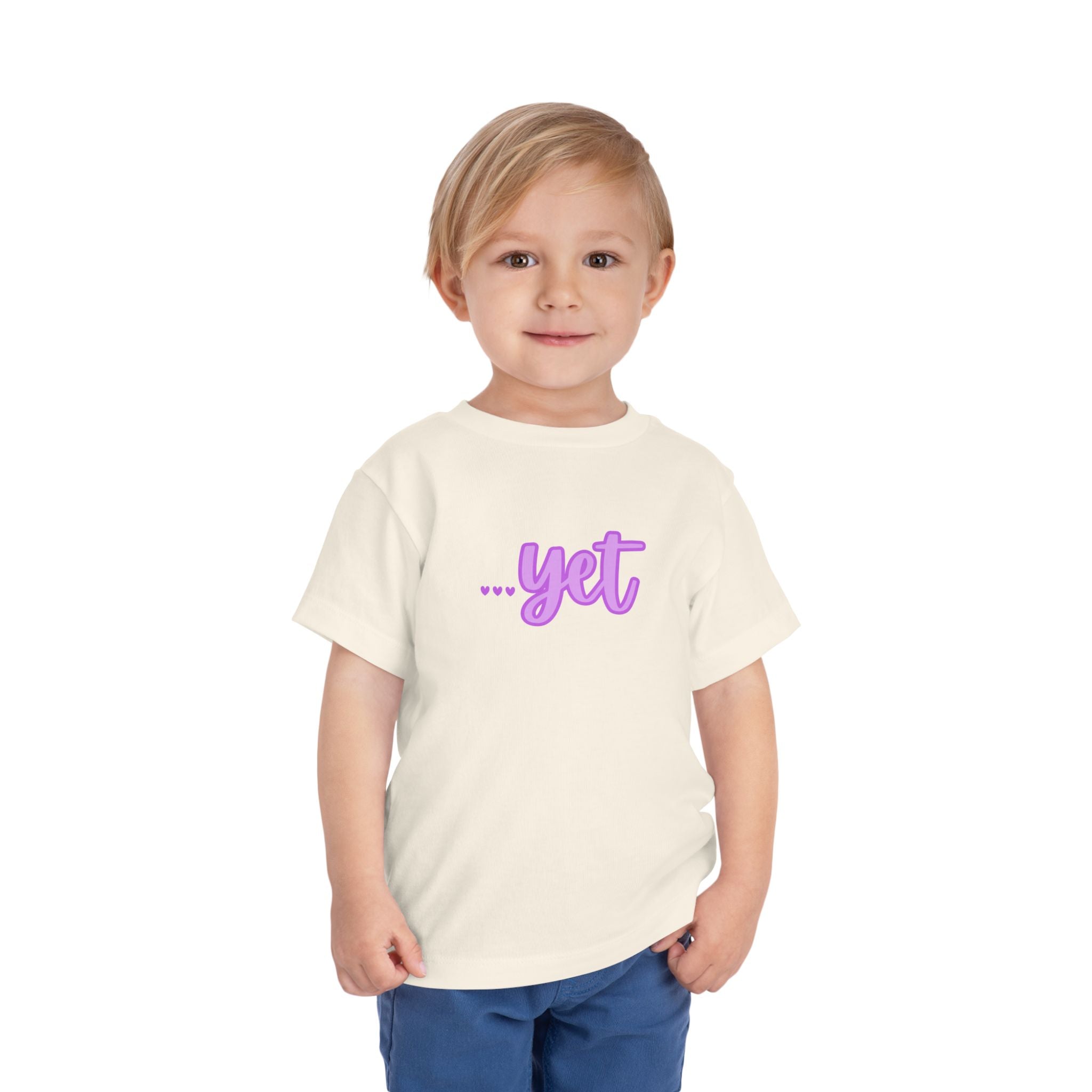 "The Power Of ...Yet (Hearts)" Toddler Tee
