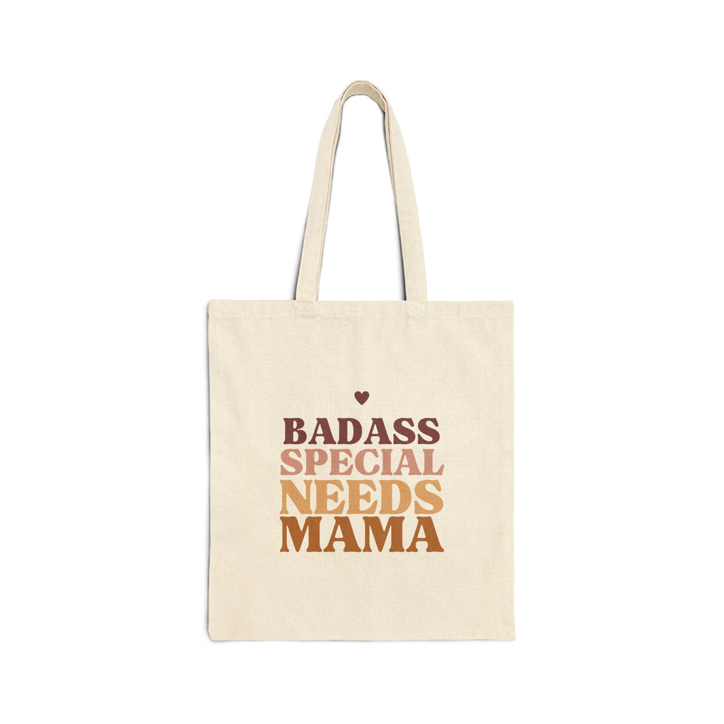 “Badass Special Needs Mama” Tote Bag