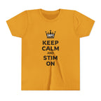 “Keep Calm & Stim On” Youth Tee