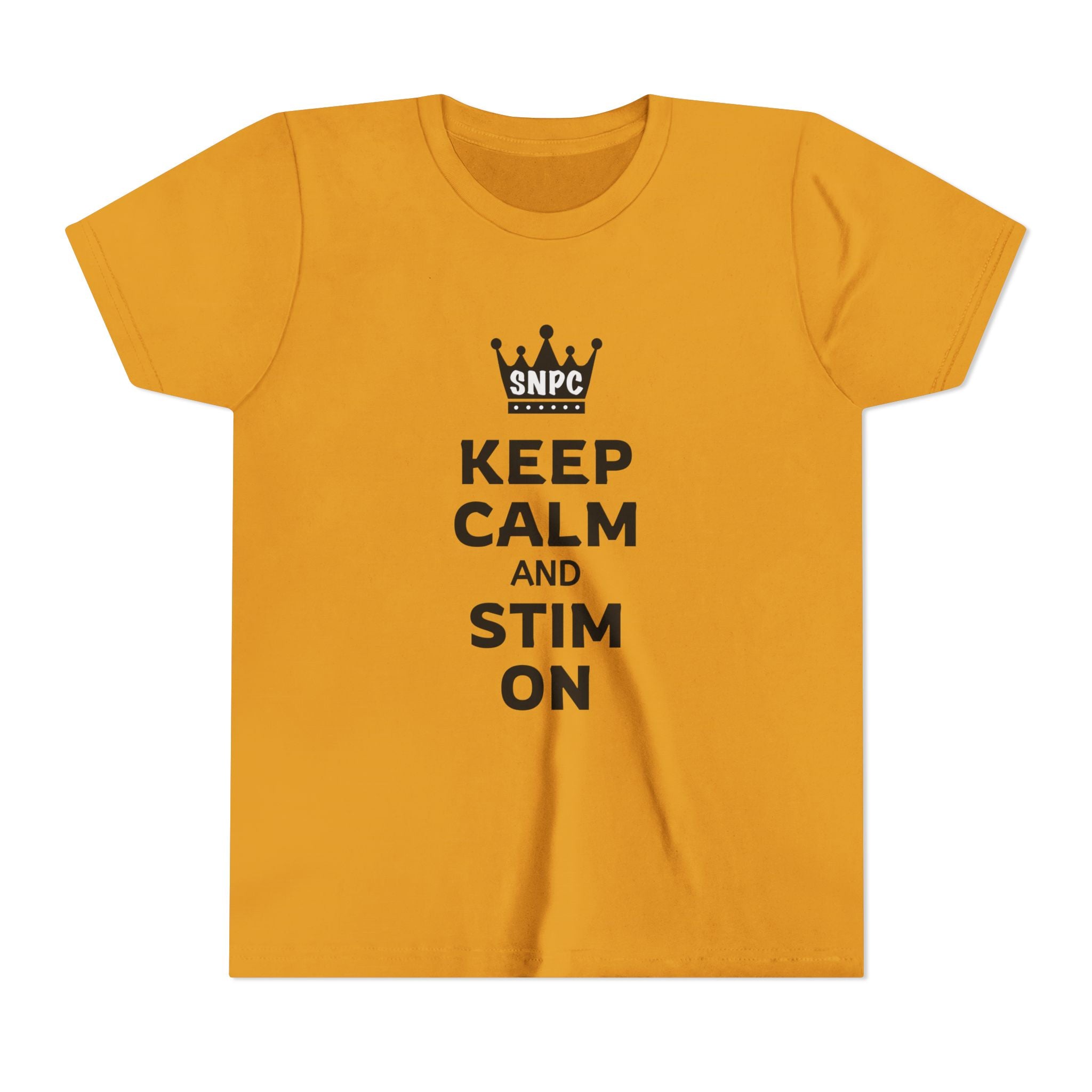 “Keep Calm & Stim On” Youth Tee