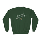“Screaming Is My Love Language” Youth Sweater