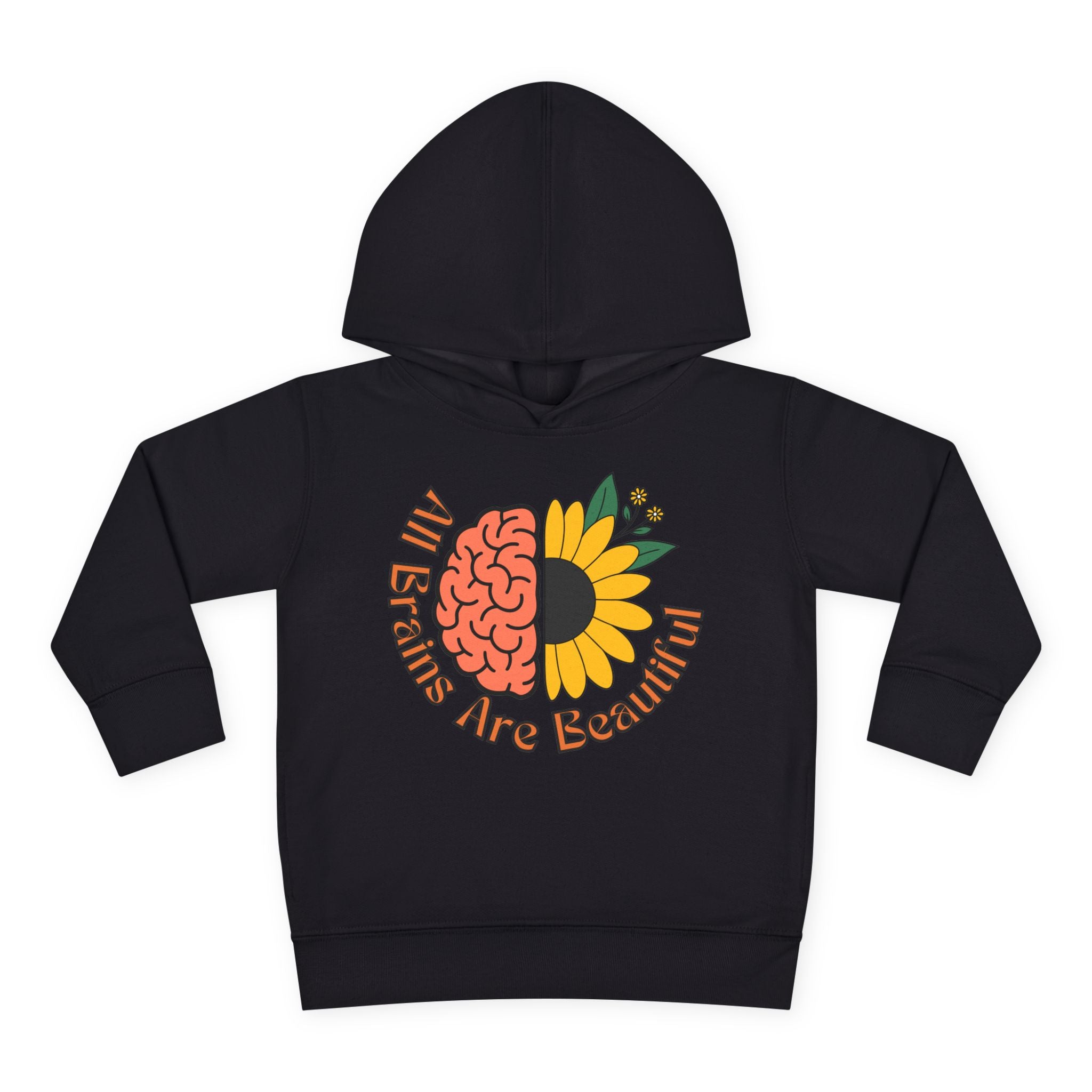“All Brains Are Beautiful” Toddler Hoodie