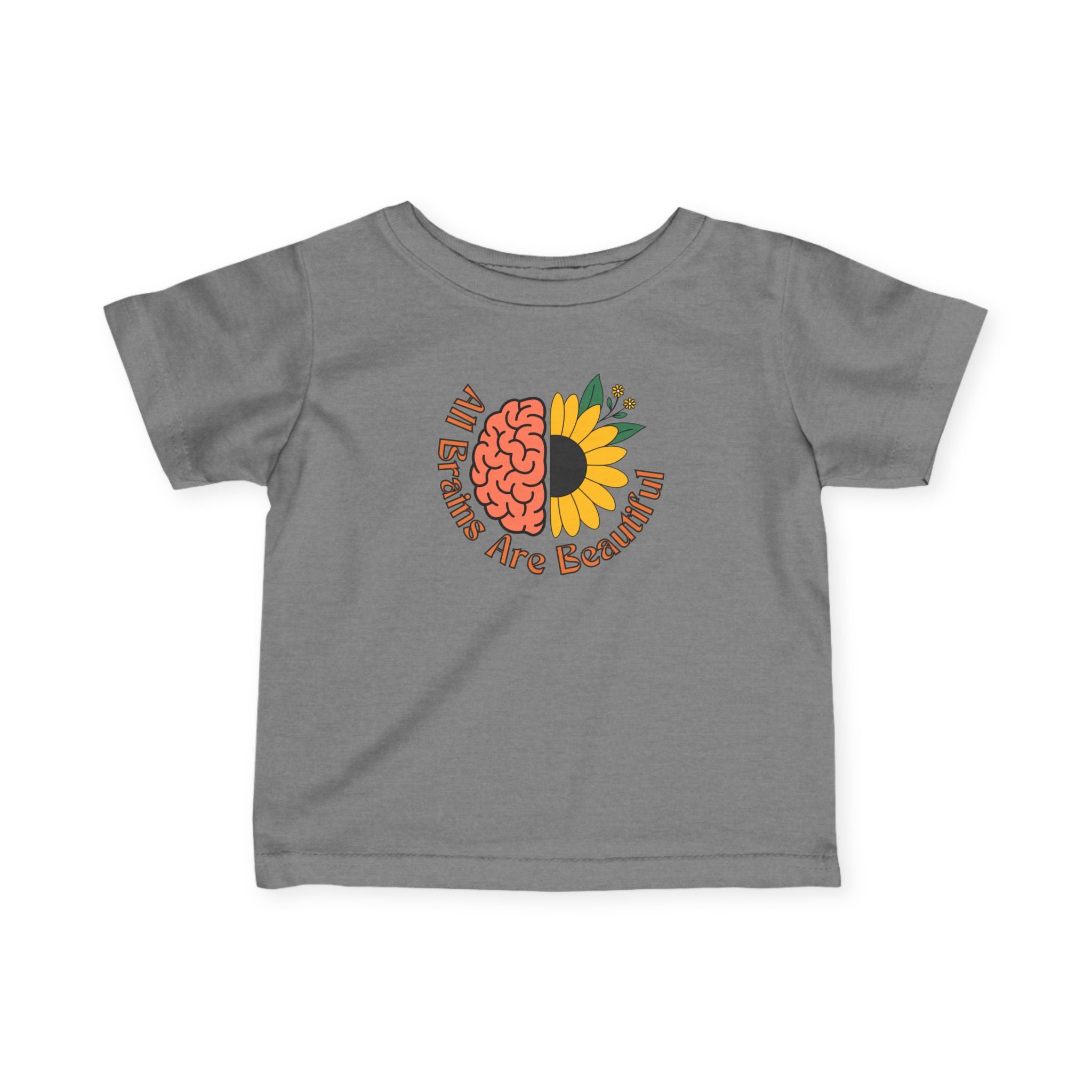 “All Brains Are Beautiful” Infant Tee