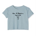 “Amo A Alguien Especial” Women’s Crop Top
