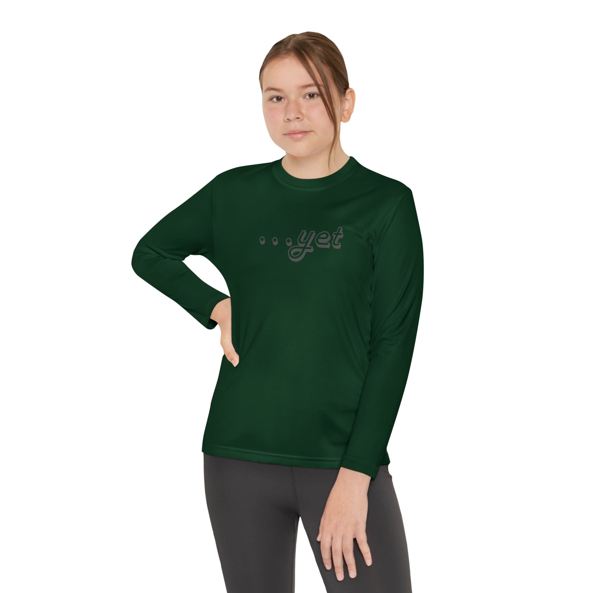 "The Power Of ...Yet" Youth Long Sleeve