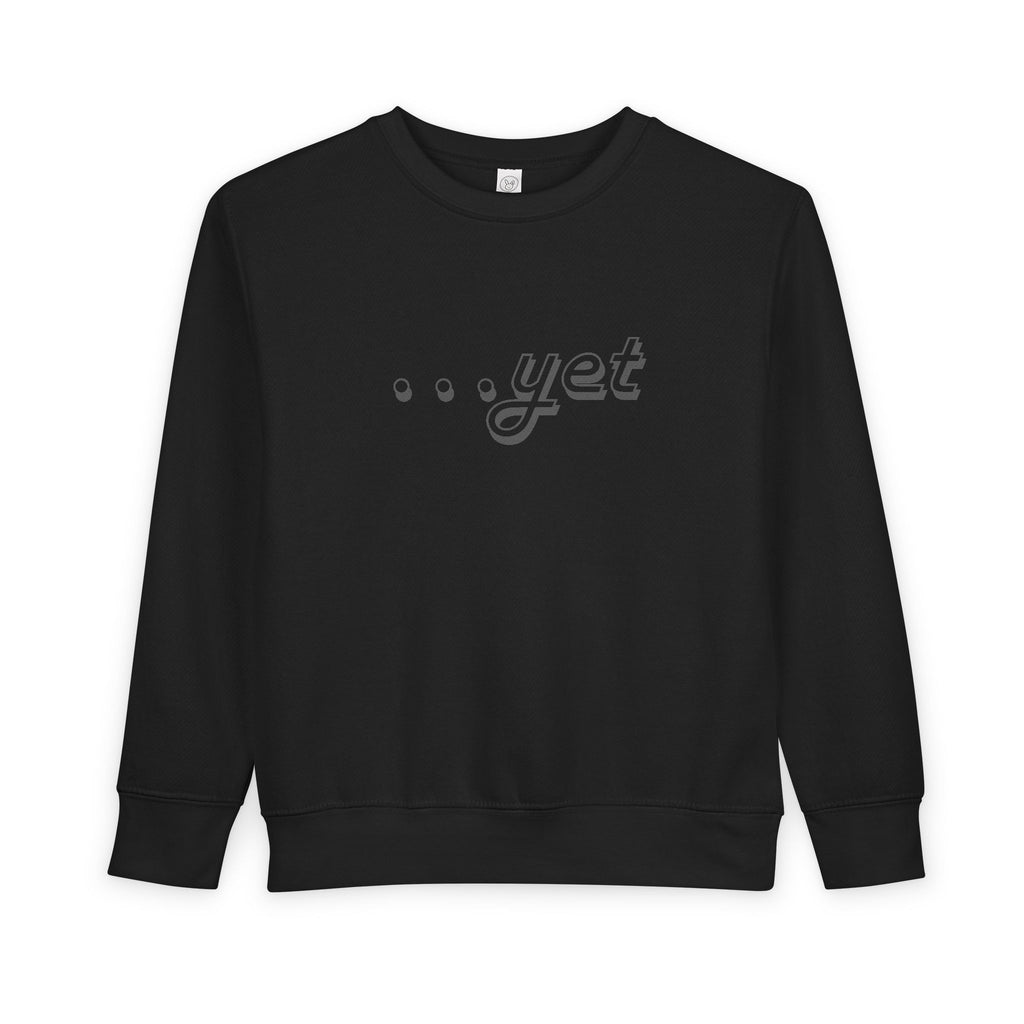 "The Power Of ...Yet" Toddler Sweater