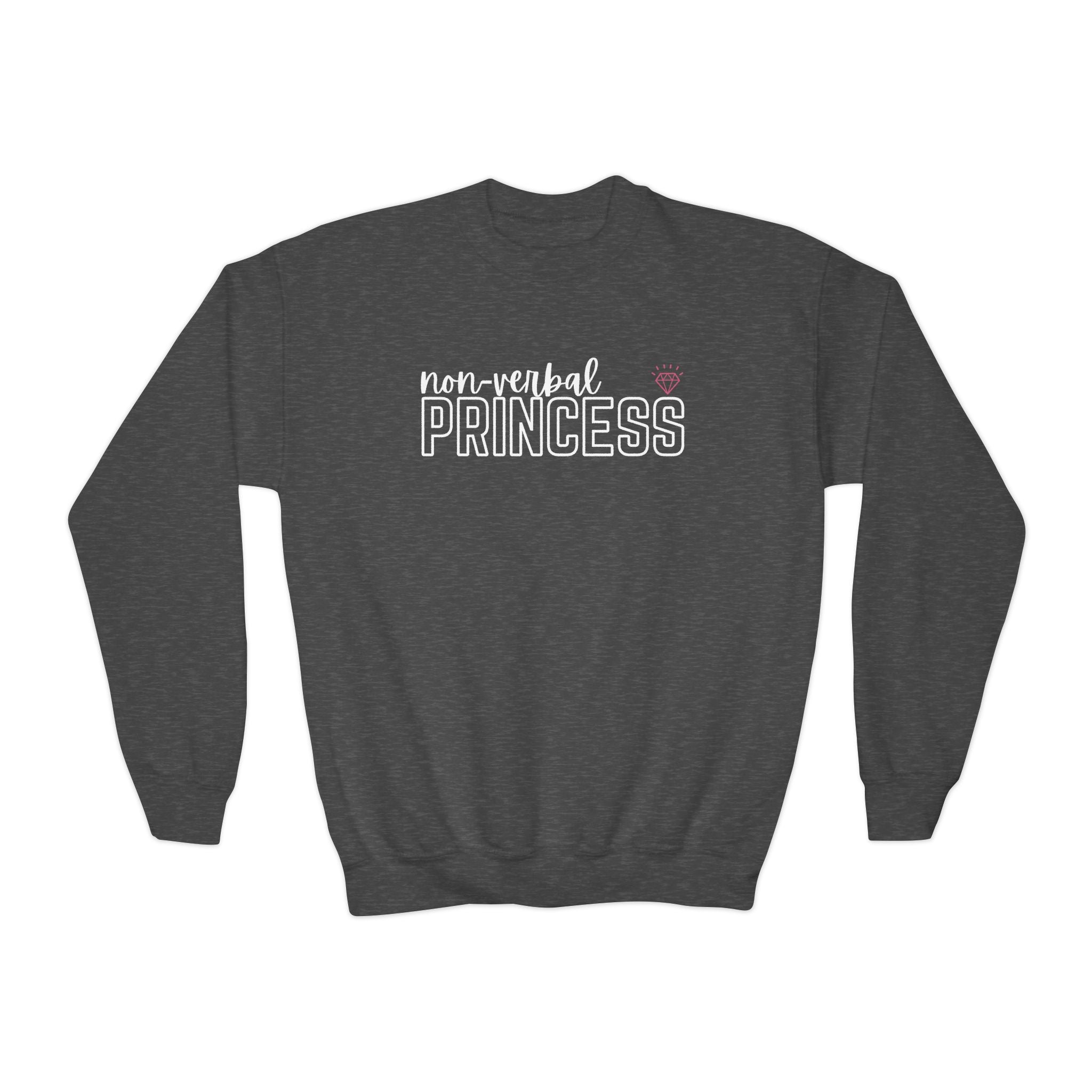 “Non-Verbal Princess” Youth Sweater