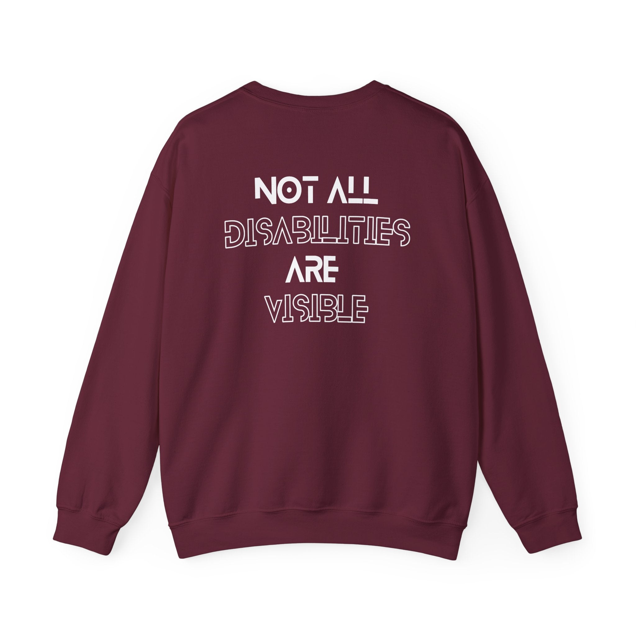 “Not All Disabilities Are Visible” Men’s Sweater