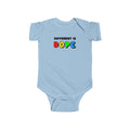 “Different Is Dope” Infant Short Sleeve Onesie