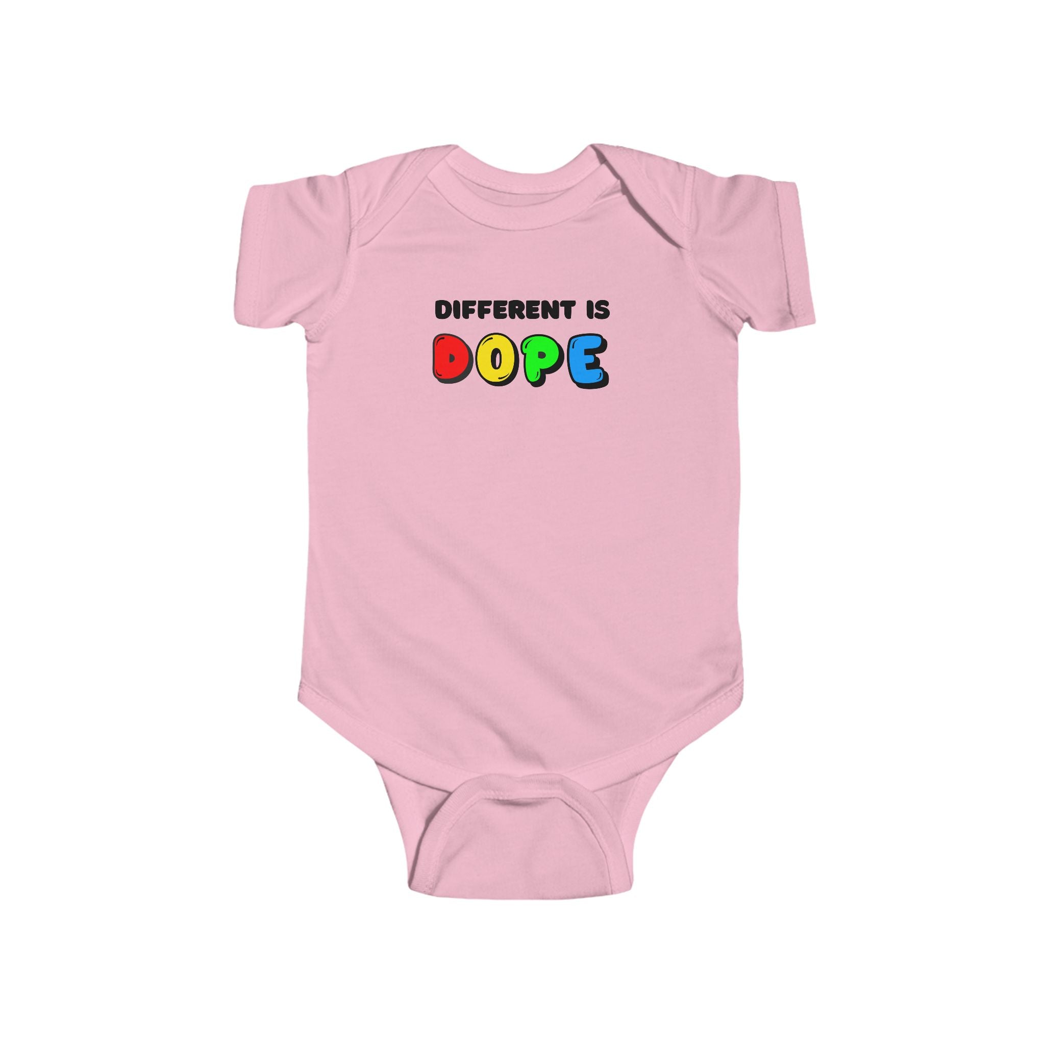 “Different Is Dope” Infant Short Sleeve Onesie