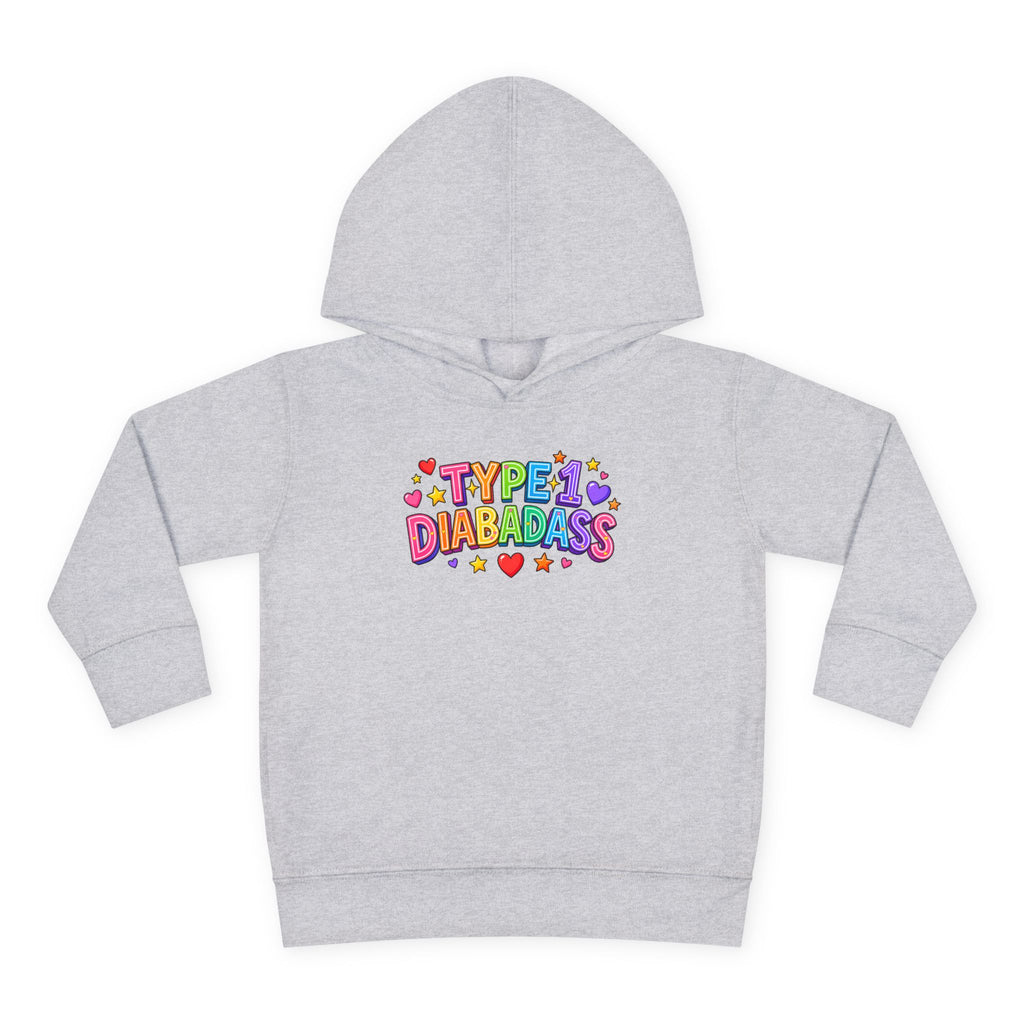 “Type 1 Diabadass” Toddler Hoodie