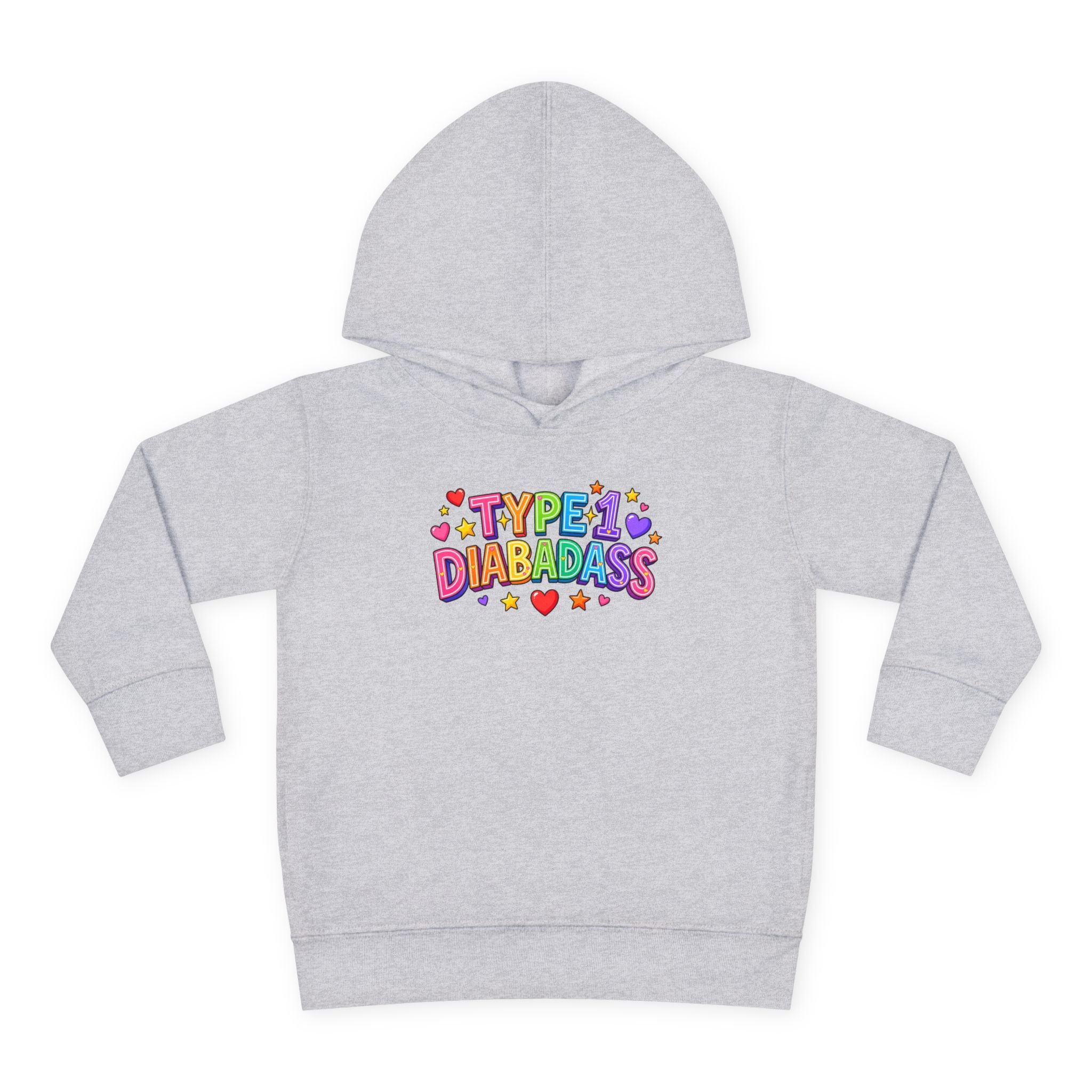“Type 1 Diabadass” Toddler Hoodie