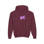 "The Power Of ...Yet (Hearts)" Youth Hoodie