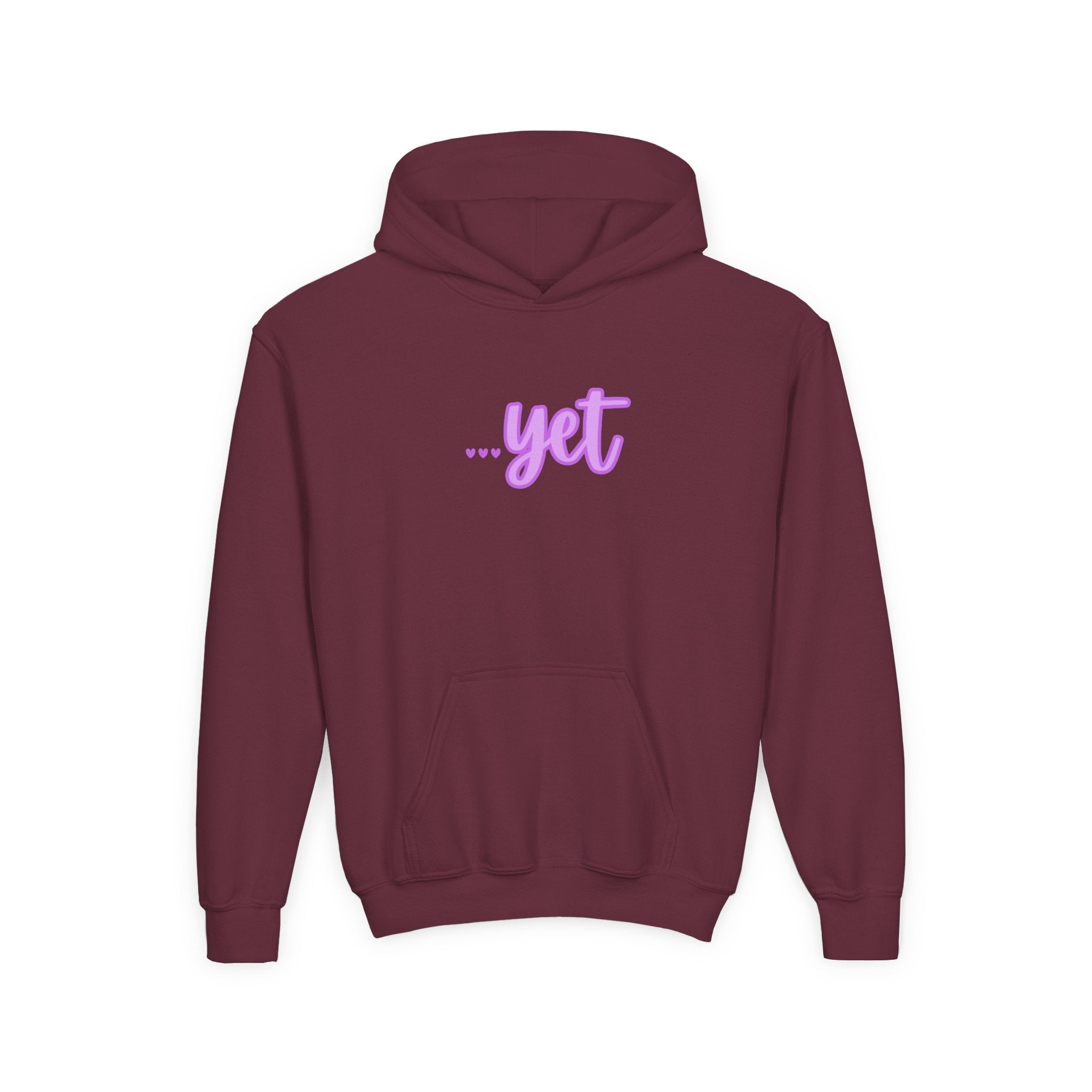"The Power Of ...Yet (Hearts)" Youth Hoodie