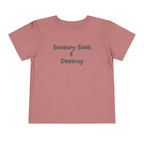 “Sensory Seek & Destroy” Toddler Tee