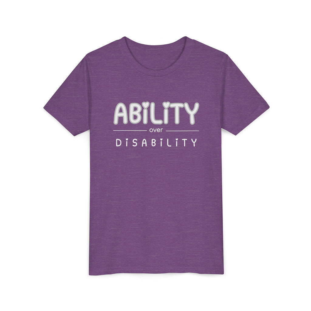 “Ability Over Disability” Youth Tee