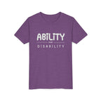 “Ability Over Disability” Youth Tee