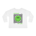 “Different, Not Less.” Black/Green Toddler Long Sleeve