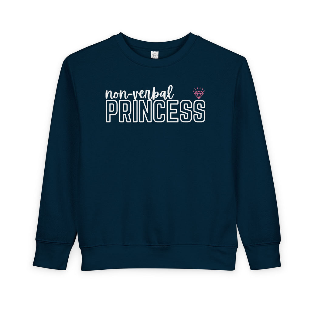 “Non-Verbal Princess” Toddler Sweater