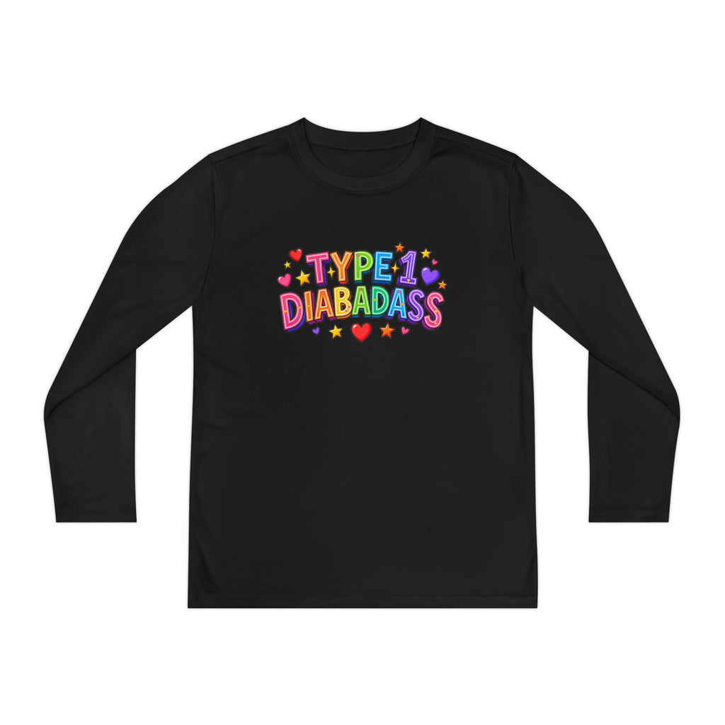 “Type 1 Diabadass” Youth Long Sleeve