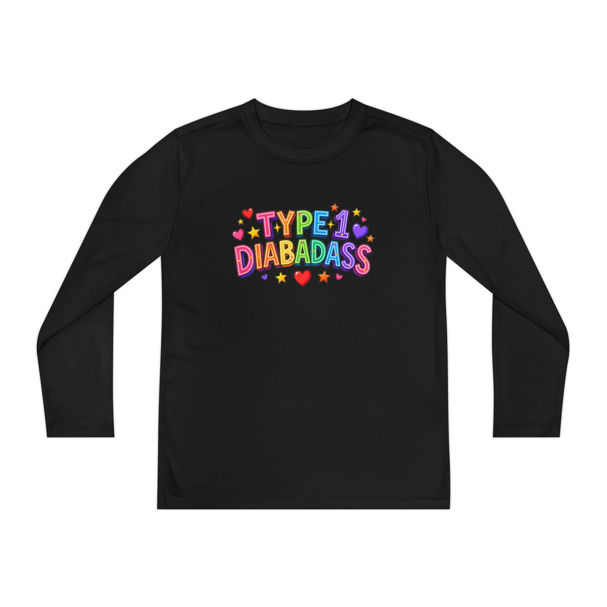 “Type 1 Diabadass” Youth Long Sleeve