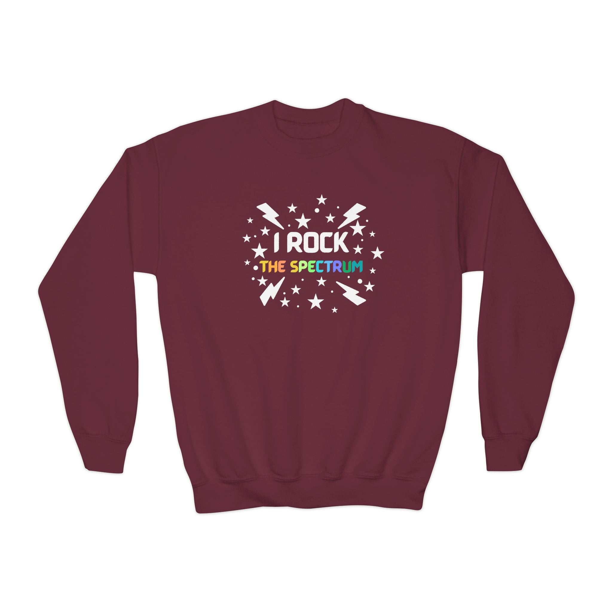 “I Rock The Spectrum” Youth Sweater