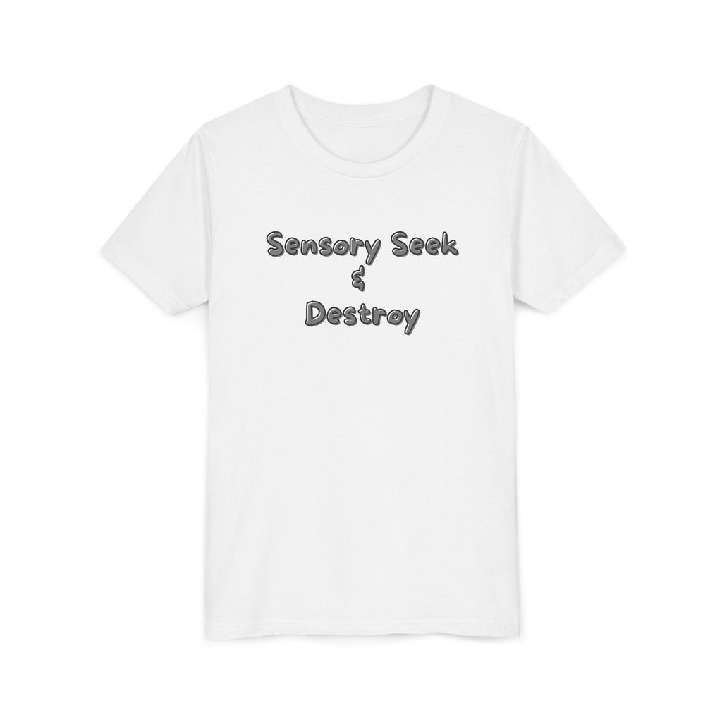 “Sensory Seek & Destroy” Youth Tee