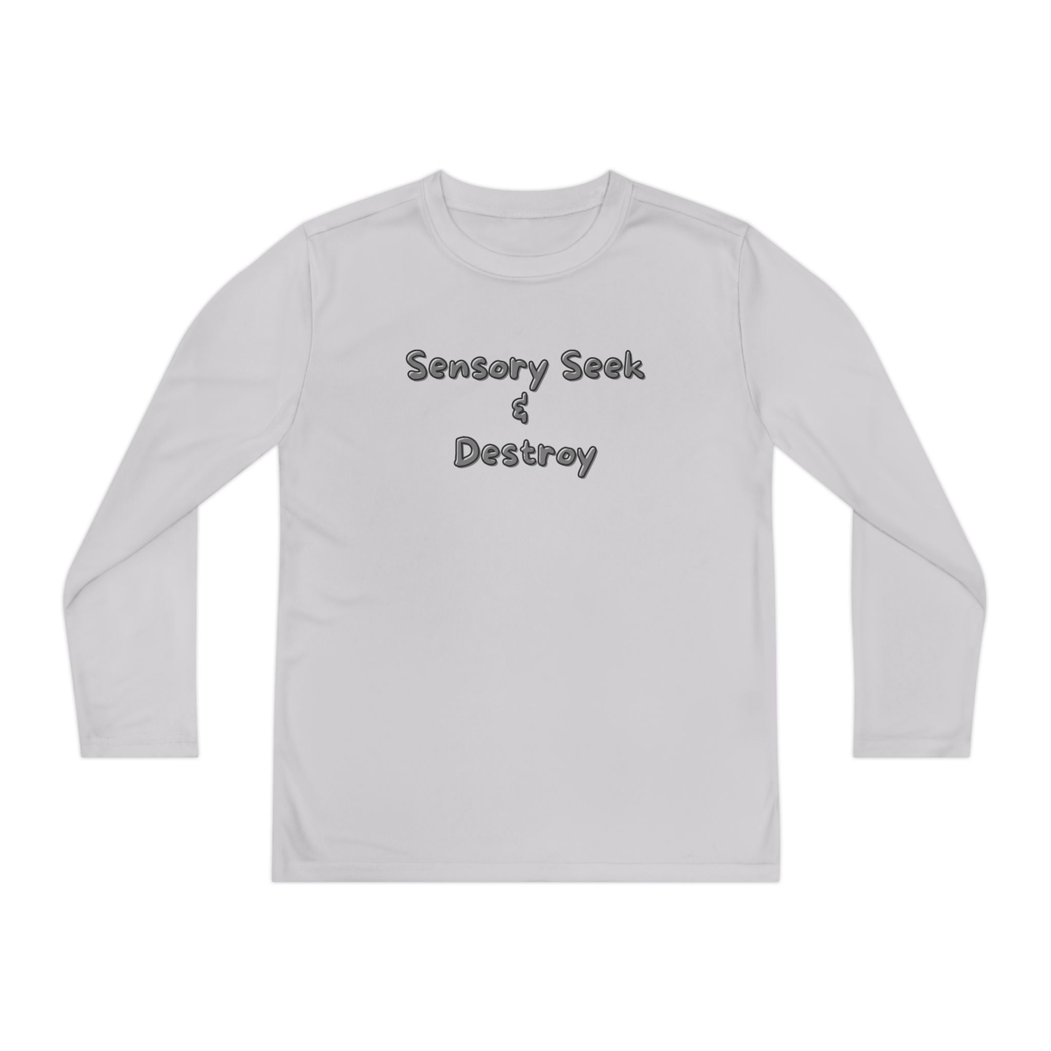 "Sensory Seek & Destroy" Youth Long Sleeve