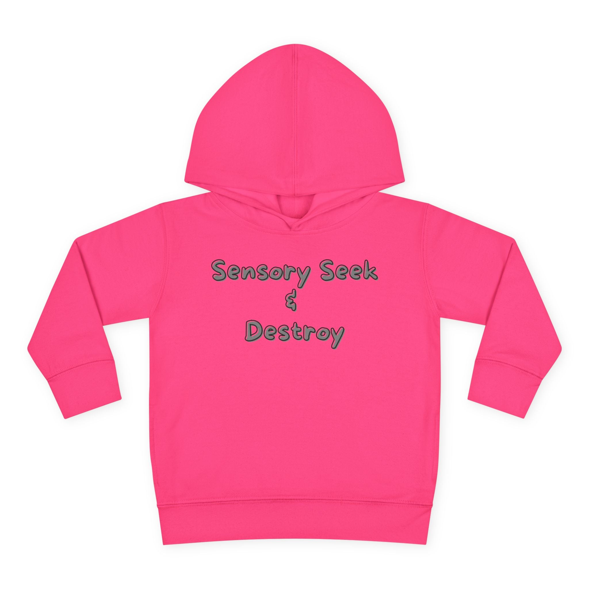 “Sensory Seek & Destroy” Toddler Hoodie