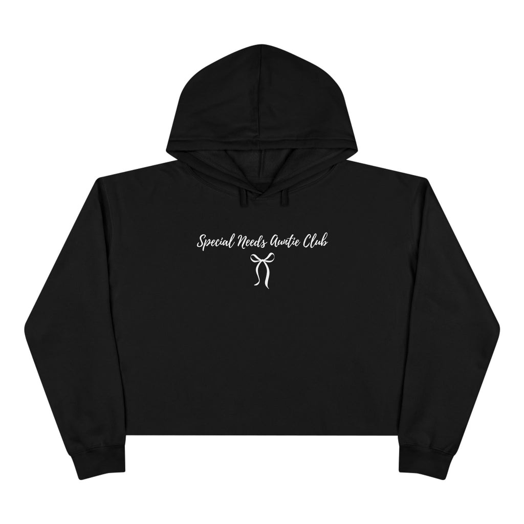 "Special Needs Auntie Club" Women’s Cropped Hoodie