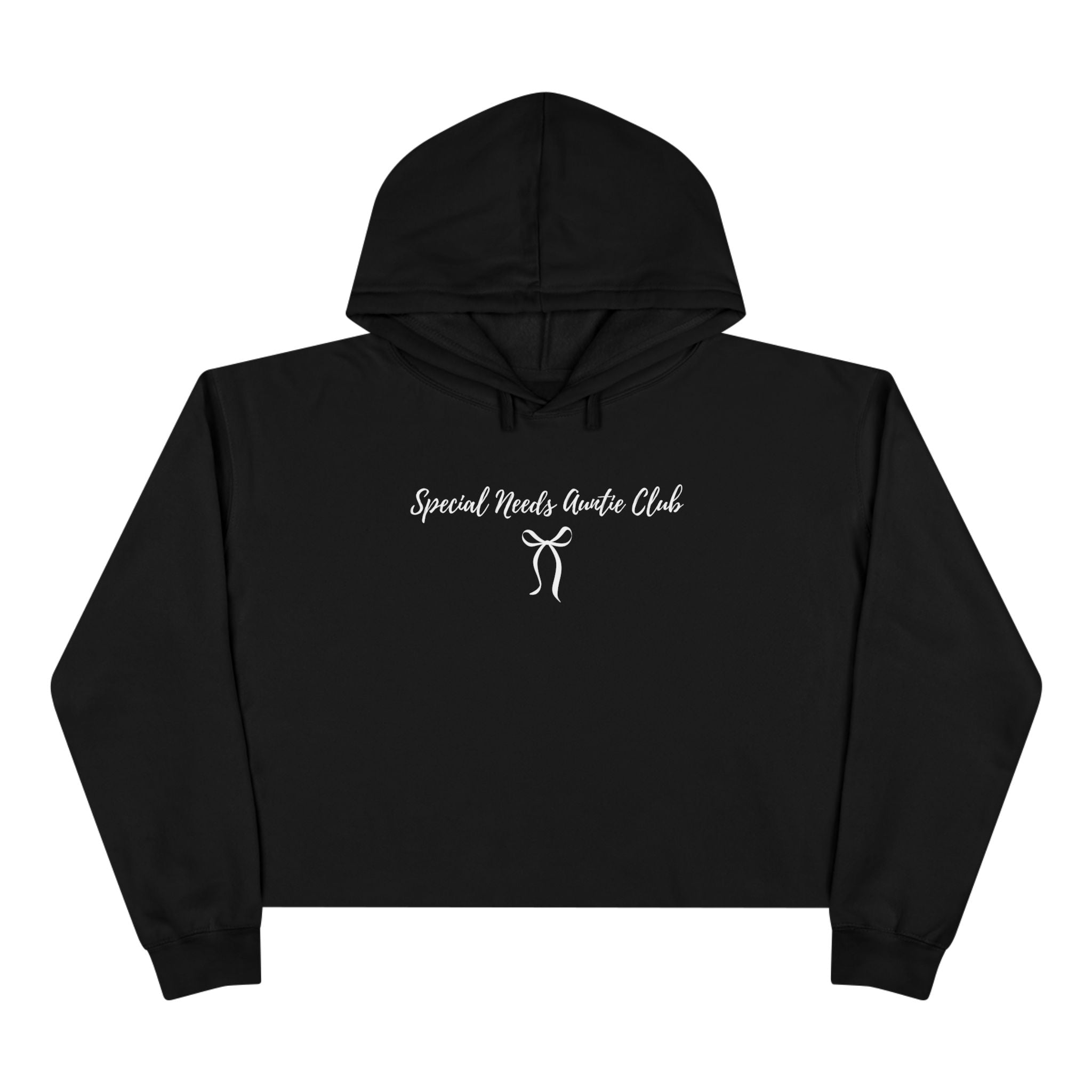 "Special Needs Auntie Club" Women’s Cropped Hoodie