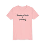 “Sensory Seek & Destroy” Youth Tee