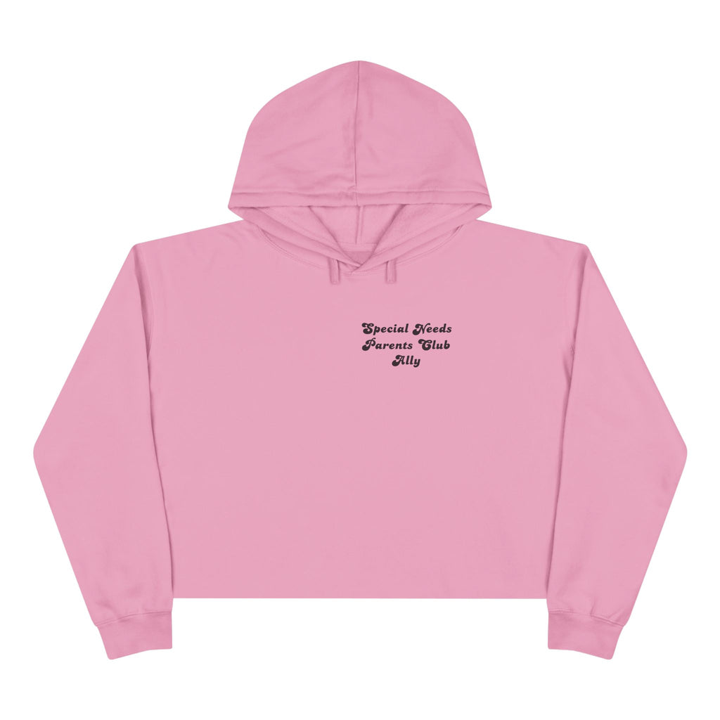 “It Takes A Village, SNPC Ally” Women’s Cropped Hoodie